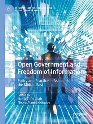 cover image of Open Government and Freedom of Information